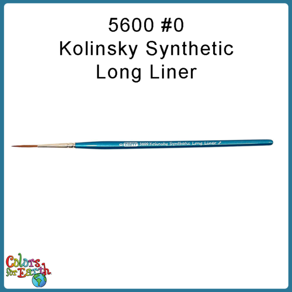 5600 Kolinsky Synthetic Long Liners - Image 6