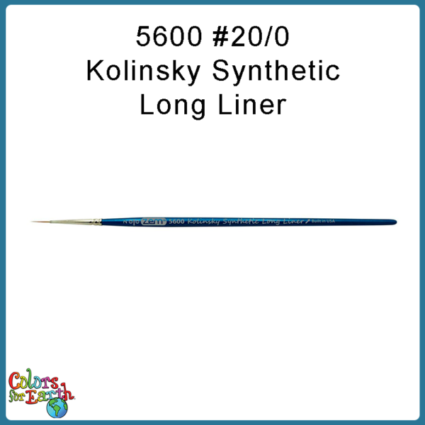 5600 Kolinsky Synthetic Long Liners - Image 3