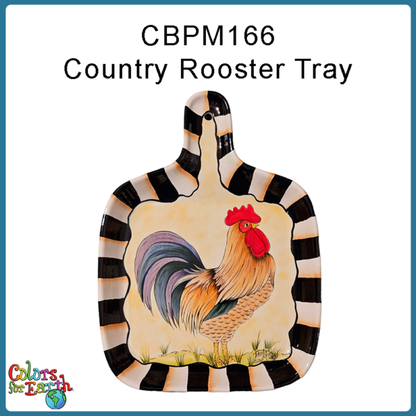 Country Rooster Tray