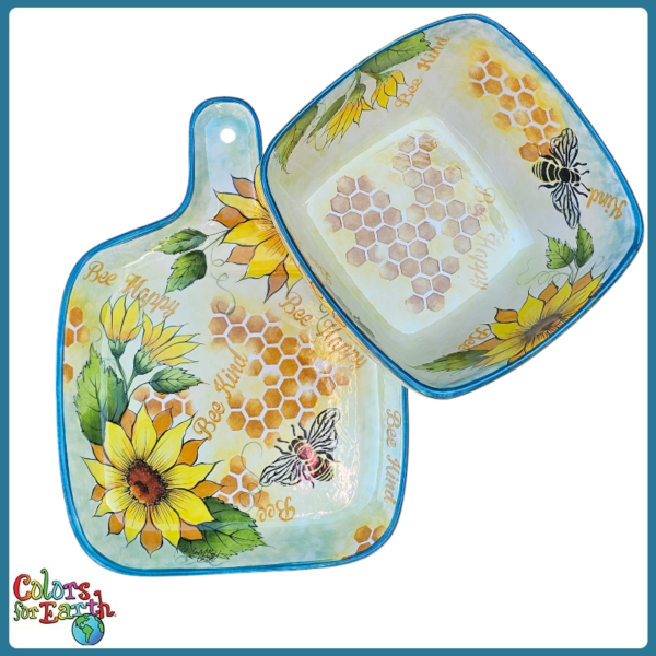 CBPM170 Honeycomb & Sunflower - Ceramic - Image 4