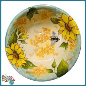 CBPM170 Honeycomb & Sunflower - Ceramic