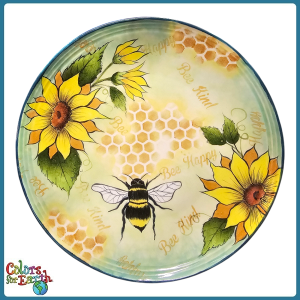 CBPM170 Honeycomb & Sunflower - Ceramic - Image 2