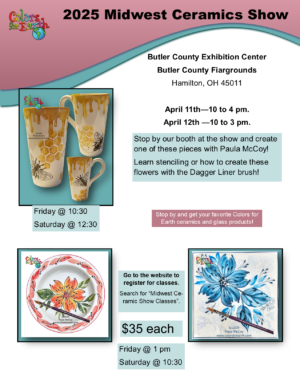 2025 Midwest Ceramics Show Classes