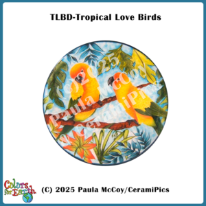 Tropical Birds - Waterslide Decals