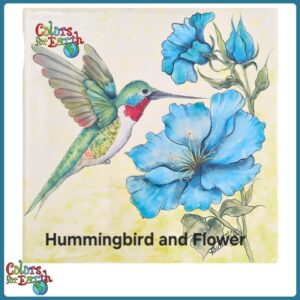 Hummingbird & Flower - CBPM173
