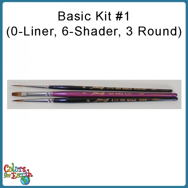 CFE 8 Fan Glaze Brush