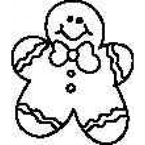SS10 SM. Gingerbread Man 1 1/8"