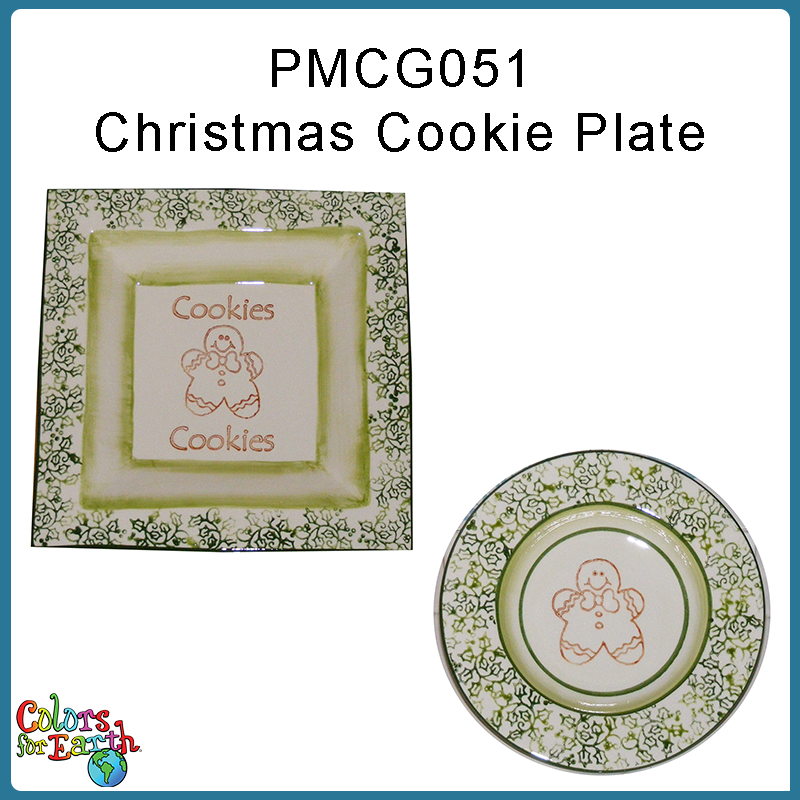 Christmas Cookie Plate Stamping-PDF