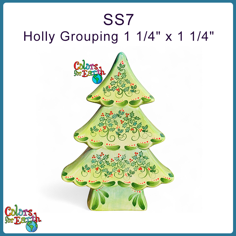 SS7 Holly Grouping 1 1/4" x 1 1/4" - Image 3