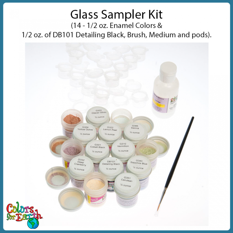 Color Sampler Kit Glass Sampler Kit