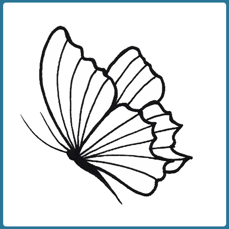 Short Butterfly Stamp