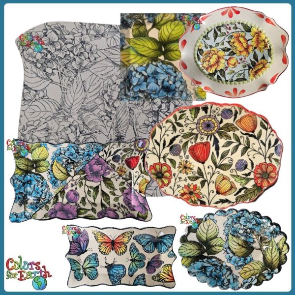 Painting Underglaze Transfers - CBPM174